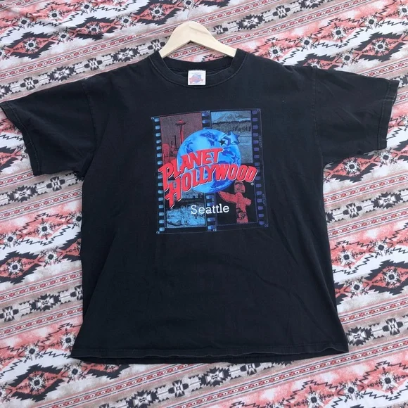 Vintage Planet Hollywood Seattle Tshirt - Picture 1 of 3